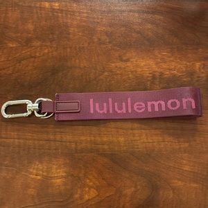 Lululemon Never Lost Keychain